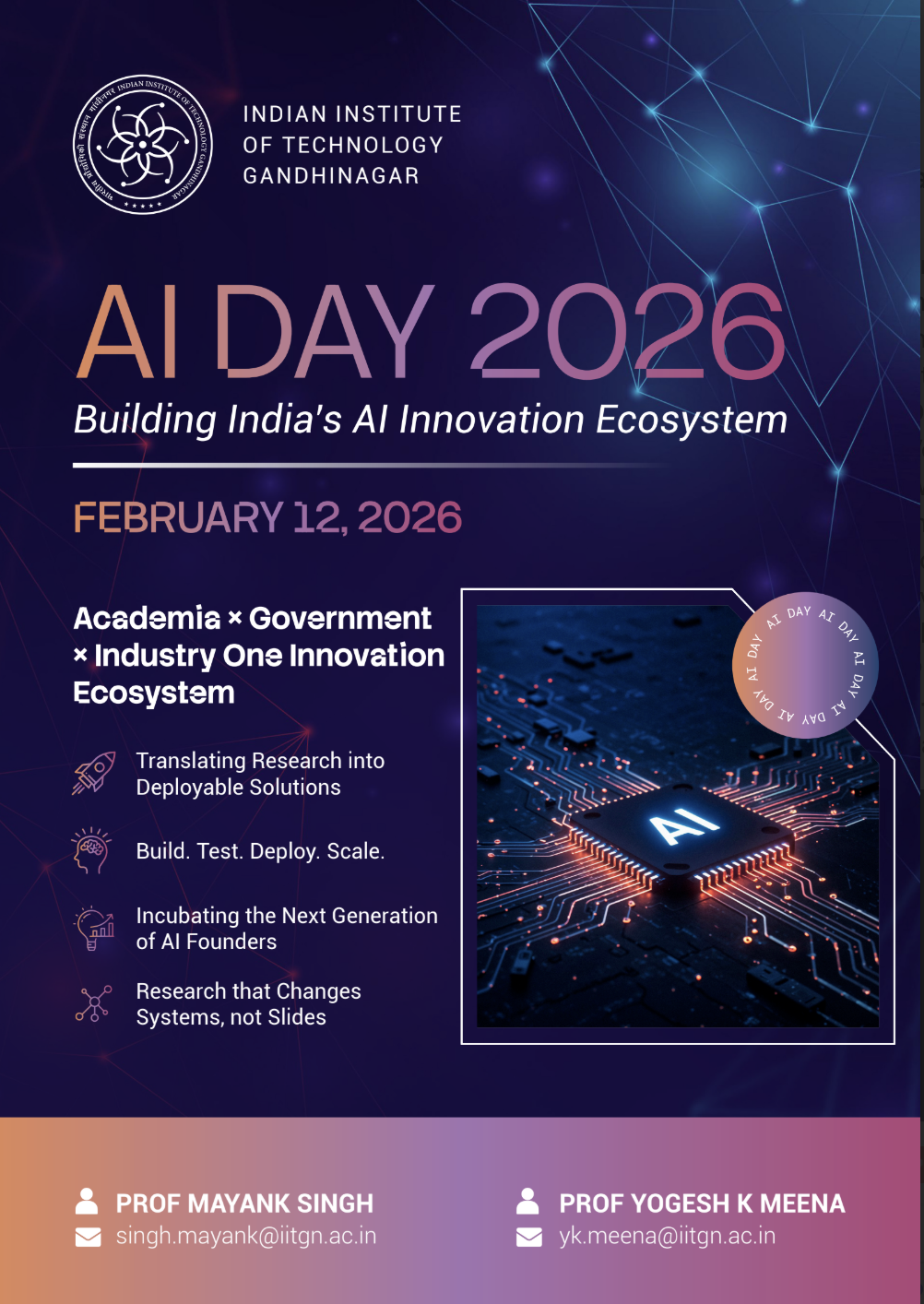 AI Day @ IITGN 2026