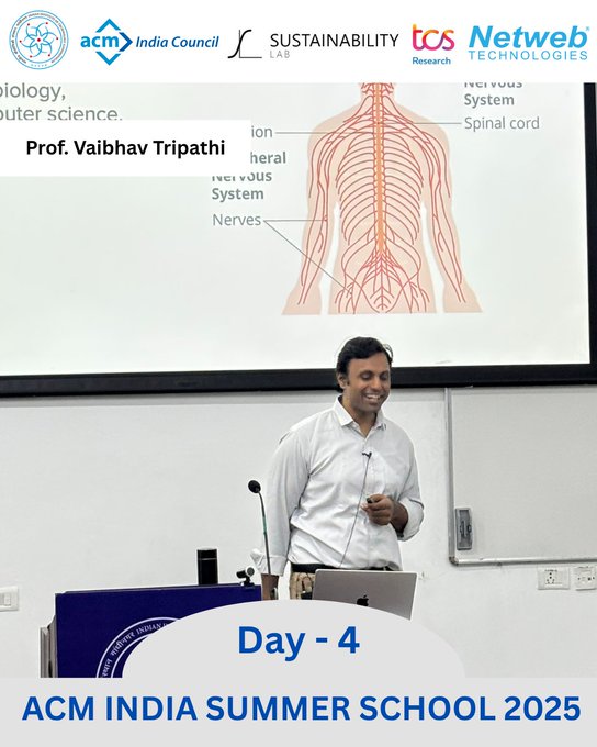 Vaibhav's talk at ACM School